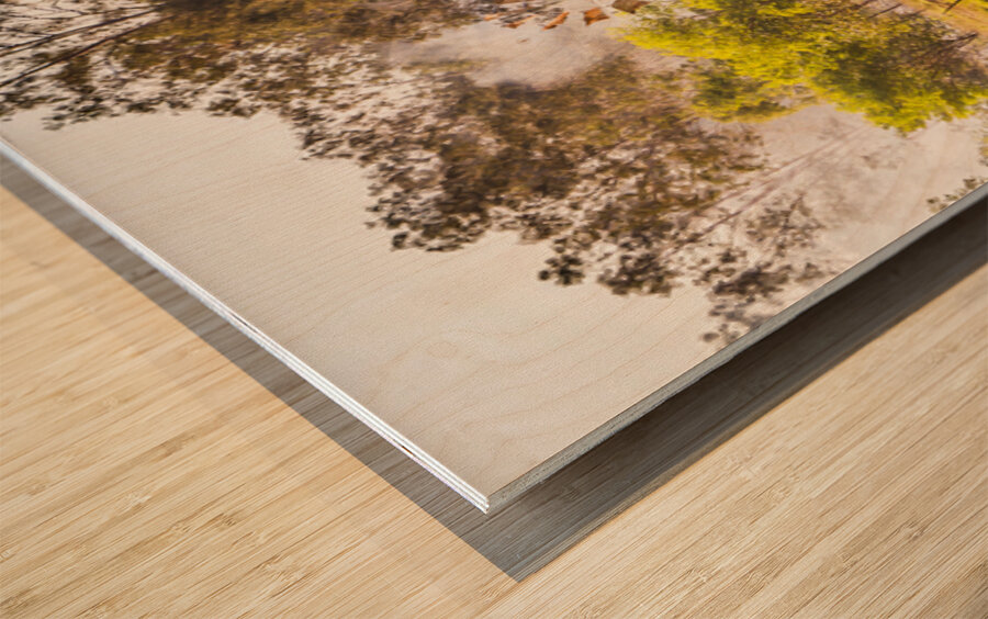 Mill And Smoke Wood print