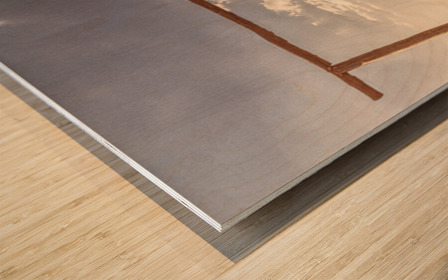 Framed Country Wood print