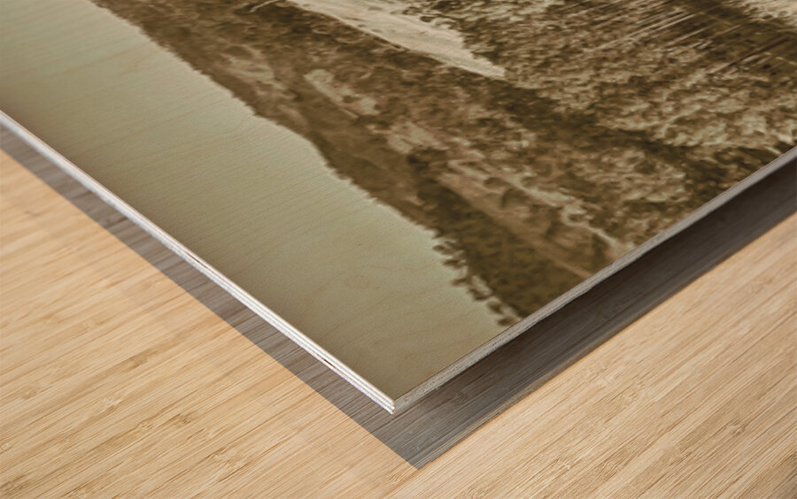 Upland Rusticity Wood print