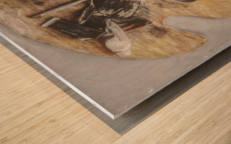 Studio Mix Wood print