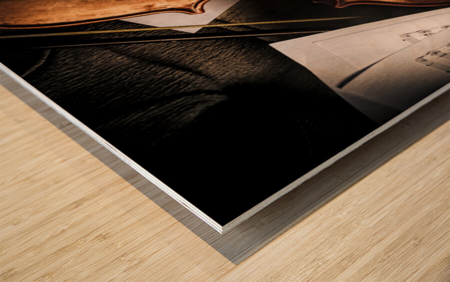 Passions In Play Wood print