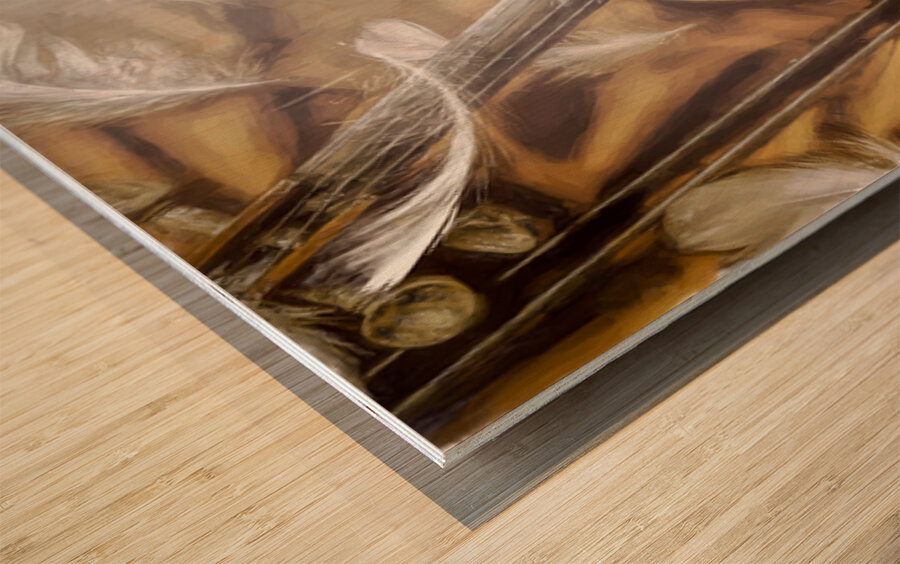 Classical Cue Wood print