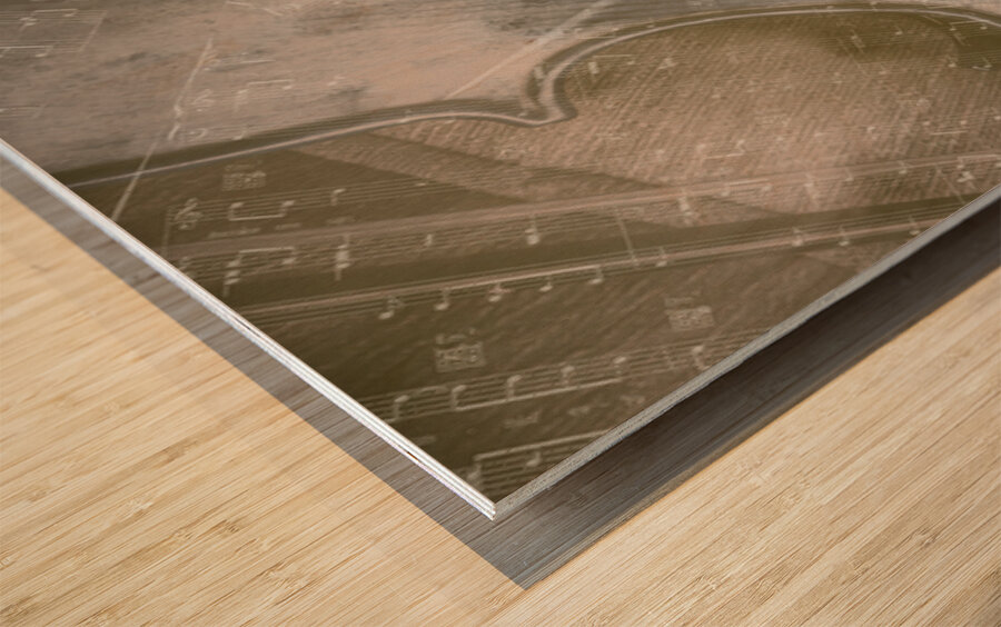 Abstract Play Wood print