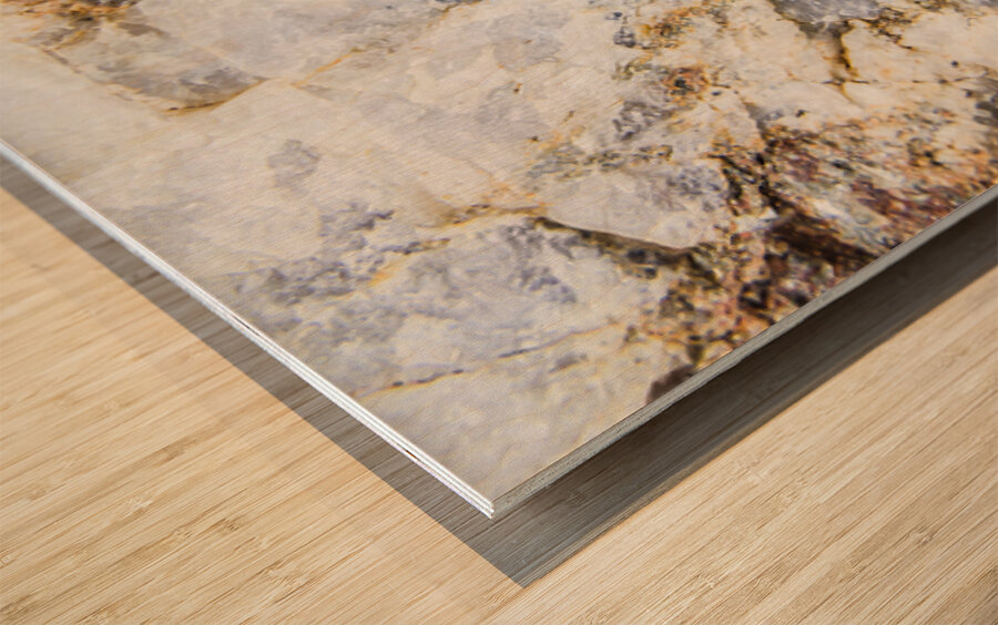 Raw Beauty Wood print