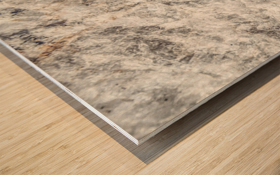 Rock Wash Wood print