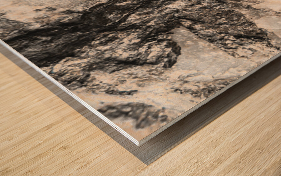 Formations Wood print