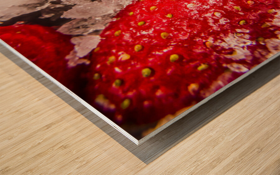 Berry Delicious Wood print