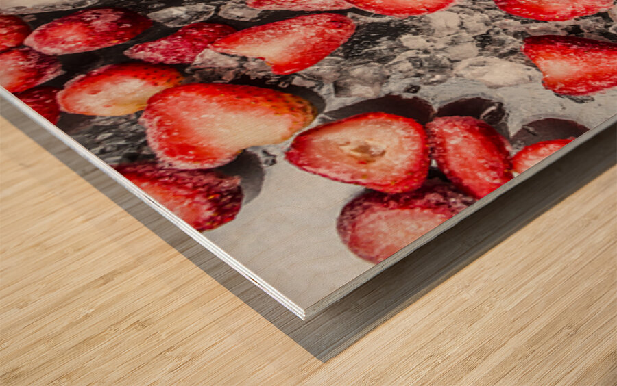 Garnished Wood print