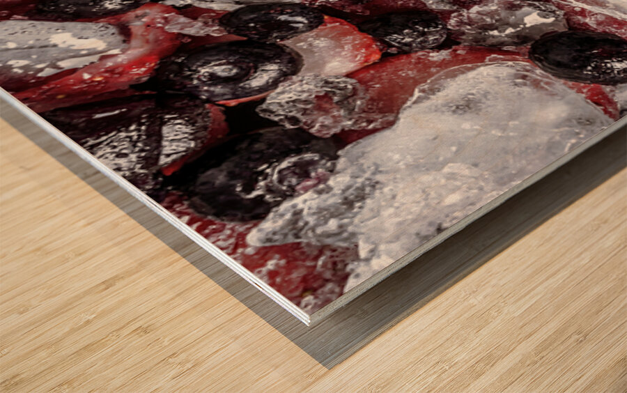 Cocktail Blend Wood print