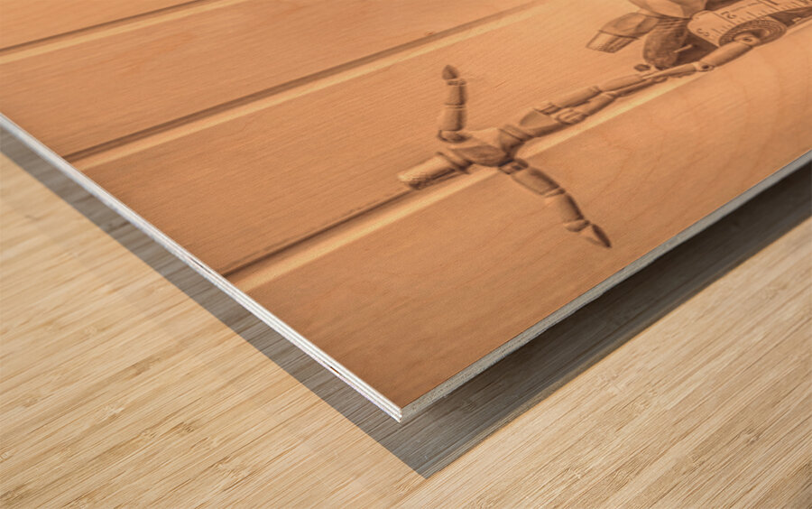 Stage Craft Wood print