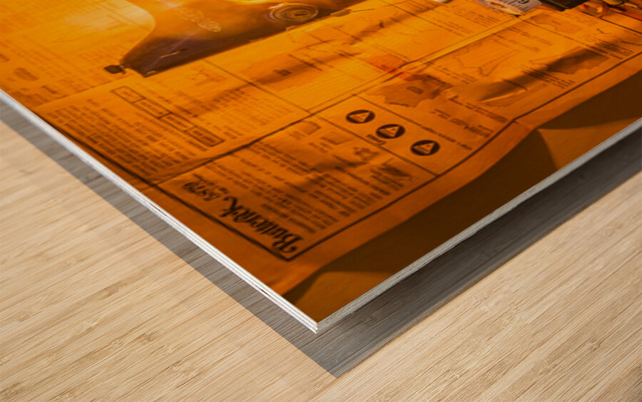 Fimble And Fred Wood print