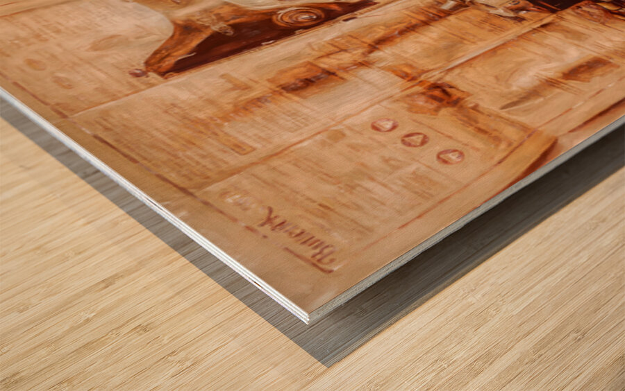 Dressmaker Dreams Wood print