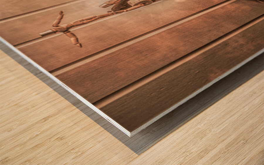 Circus Sew Lair Wood print