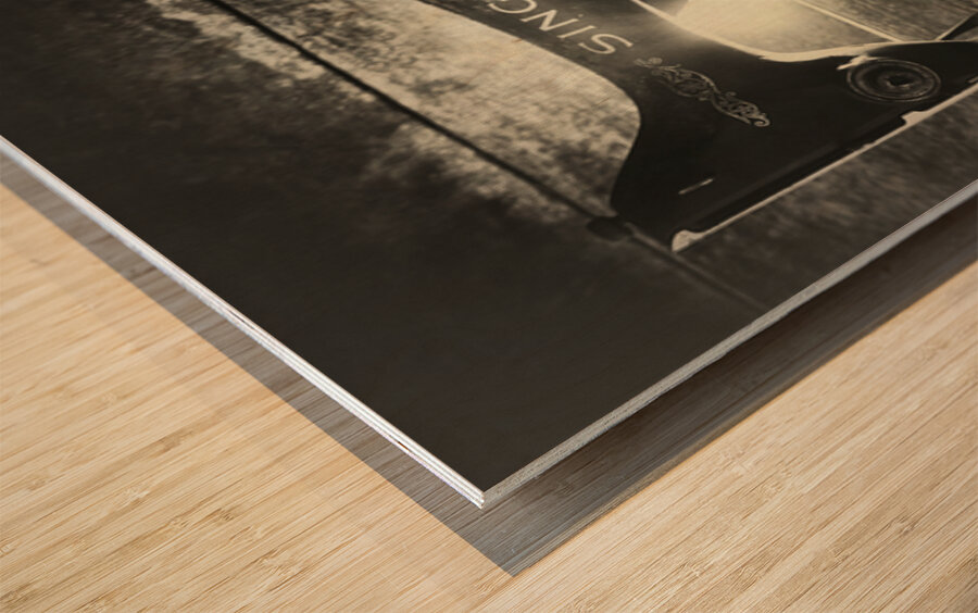 Sewers Desk Wood print