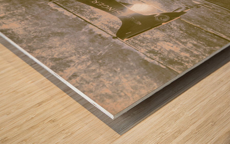 Classic Crafting Wood print