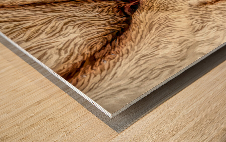 Rustic Country Calm Wood print