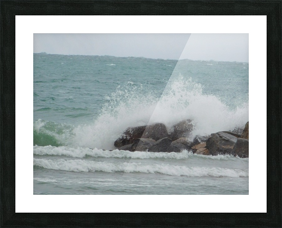 November Wind Picture Frame print