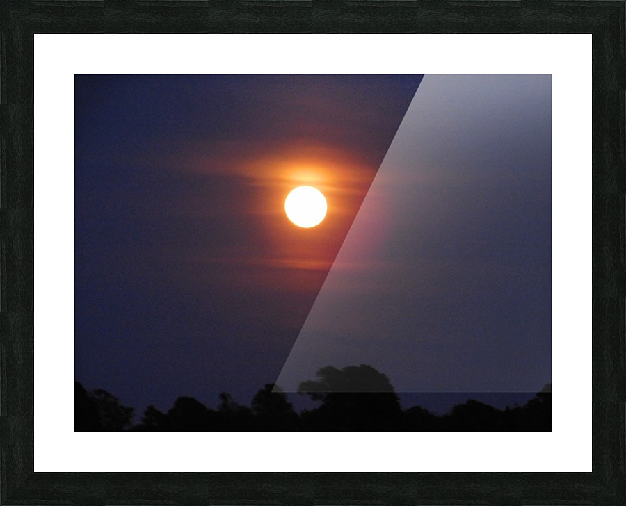 Full Moonlight Picture Frame print