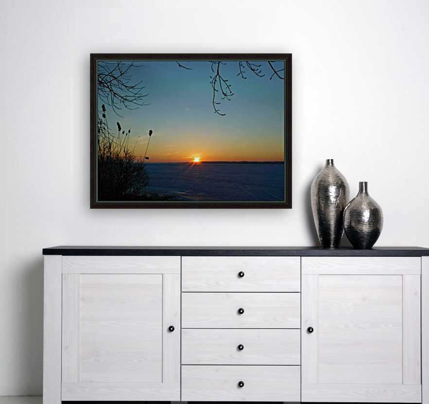February Sunrise Reproduction