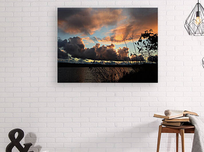 October Sunset Reproduction