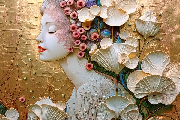 Womans face 13  Digital Download