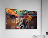 Morning Coffee and Music 2 Acrylic Print