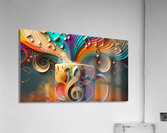 Morning Coffee and Music 5 Acrylic Print