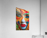 A womans face  8 Acrylic Print
