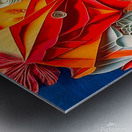 Abstract Women faces 4 Metal print