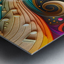 Morning Coffee and Music 5 Metal print