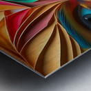 A womans face  8 Metal print