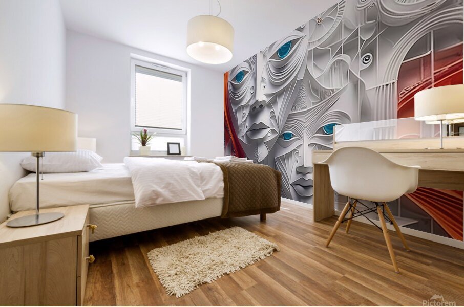 Digital 17 Mural print