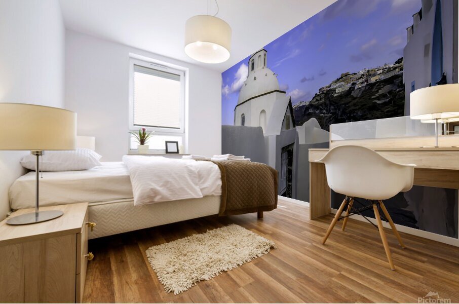 Santorini 3 Mural print