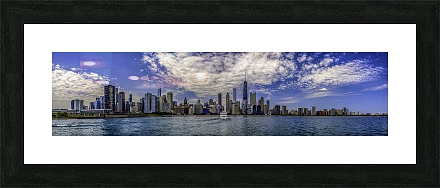 Chicago Skyline 2 Picture Frame print