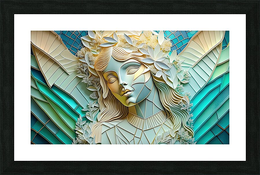 Angels 6 Picture Frame print
