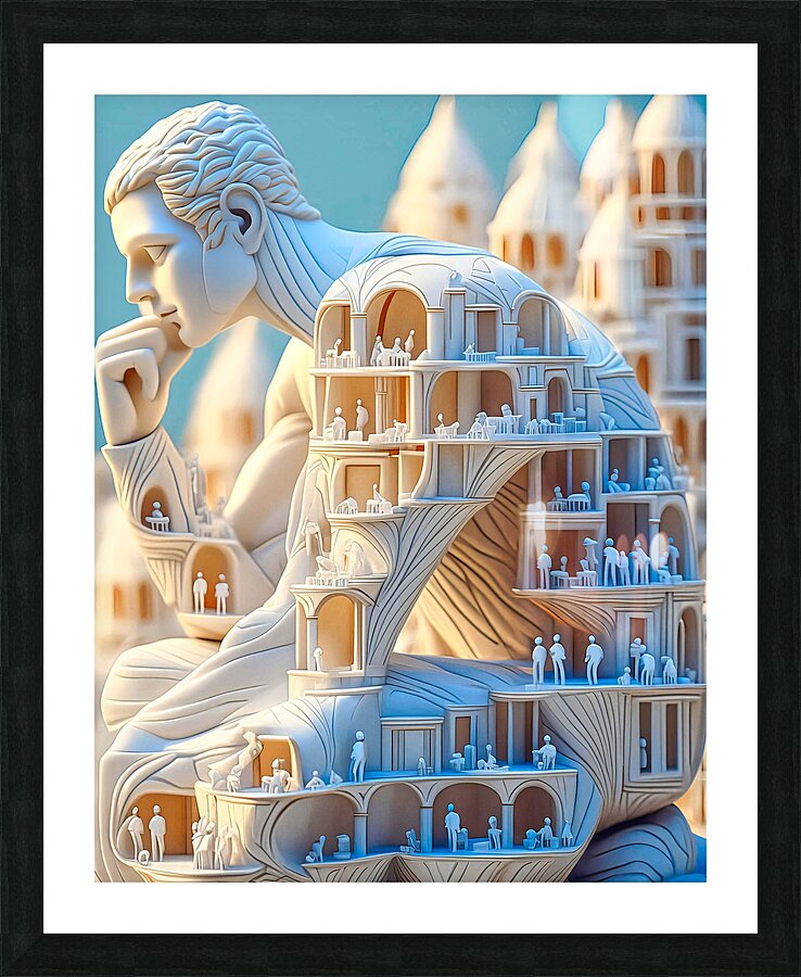 Abstract 40 Picture Frame print