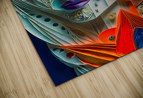 Abstract Women faces 4 Bob Tamburello puzzle