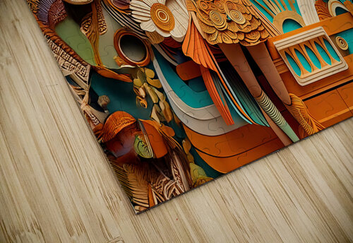 Groovy Wall Mural 2 Bob Tamburello puzzle