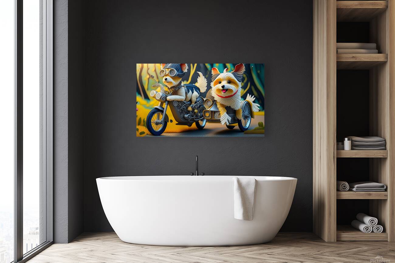 Groovy Motorcycle 1 4 Reproduction