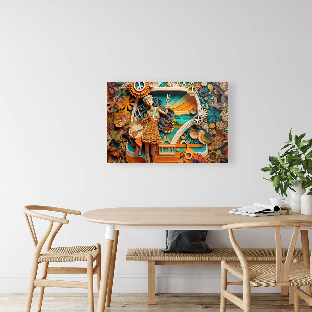 Groovy Wall Mural 2 Reproduction