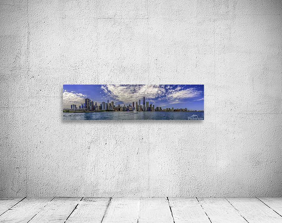 Chicago Skyline 2 Wall Preview