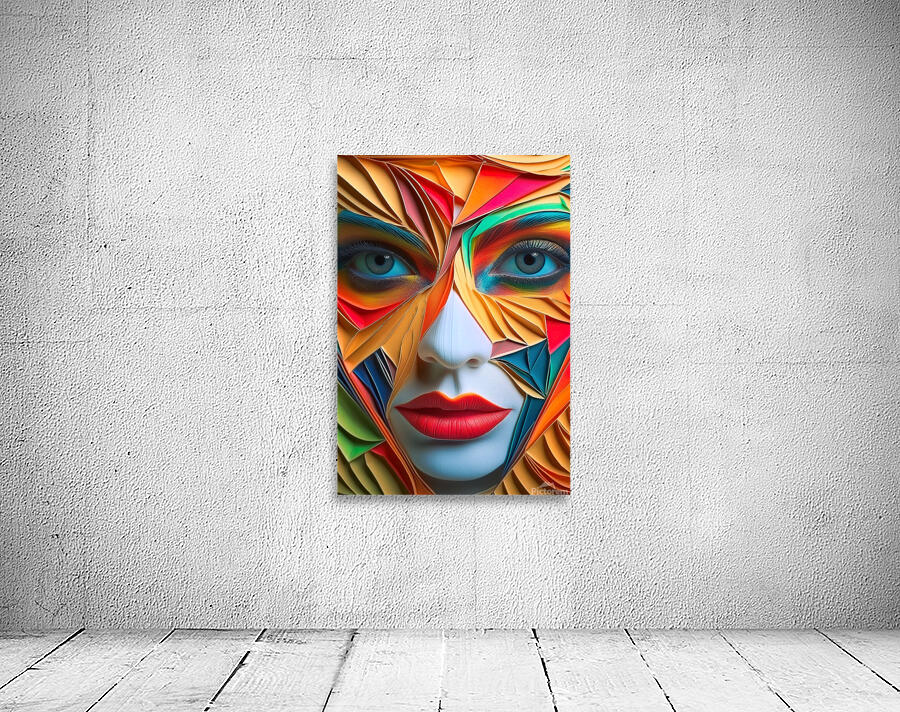 A womans face  8 Wall Preview