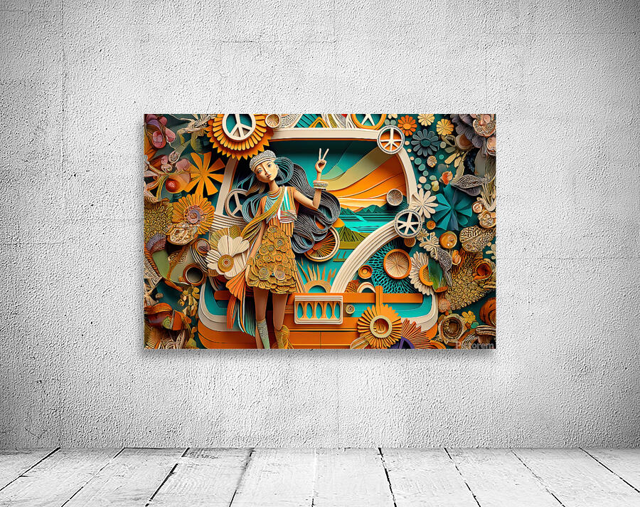 Groovy Wall Mural 2 Wall Preview