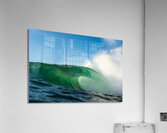Emerald Whisper Acrylic Print