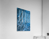 Leopard Blue Acrylic Print