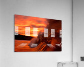 Fiery Acrylic Print