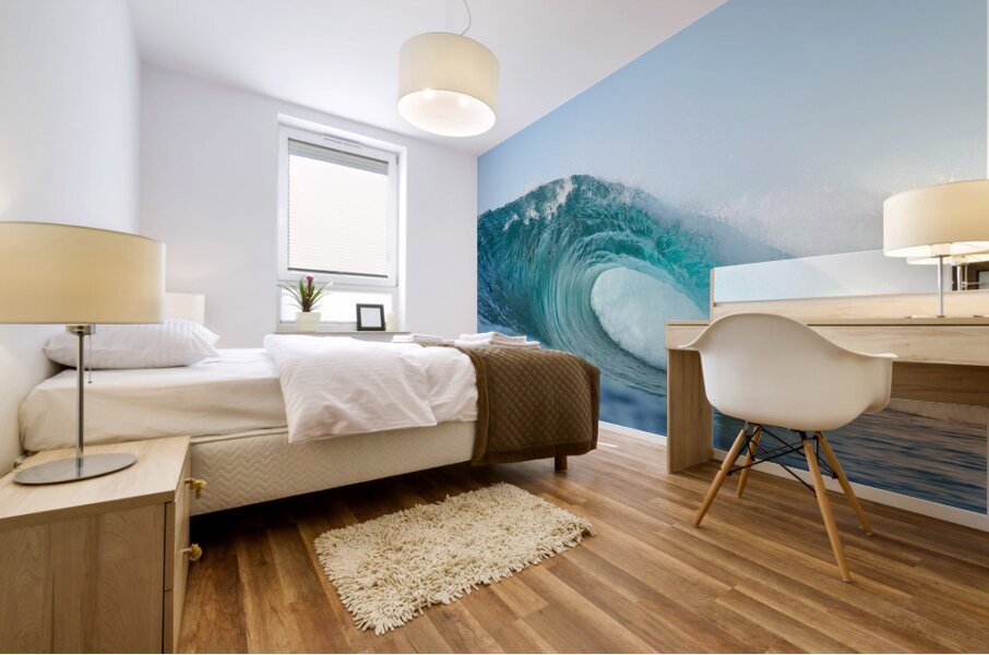 Sky Blue Mural print