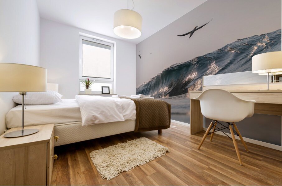 SILVER WINGS Mural print