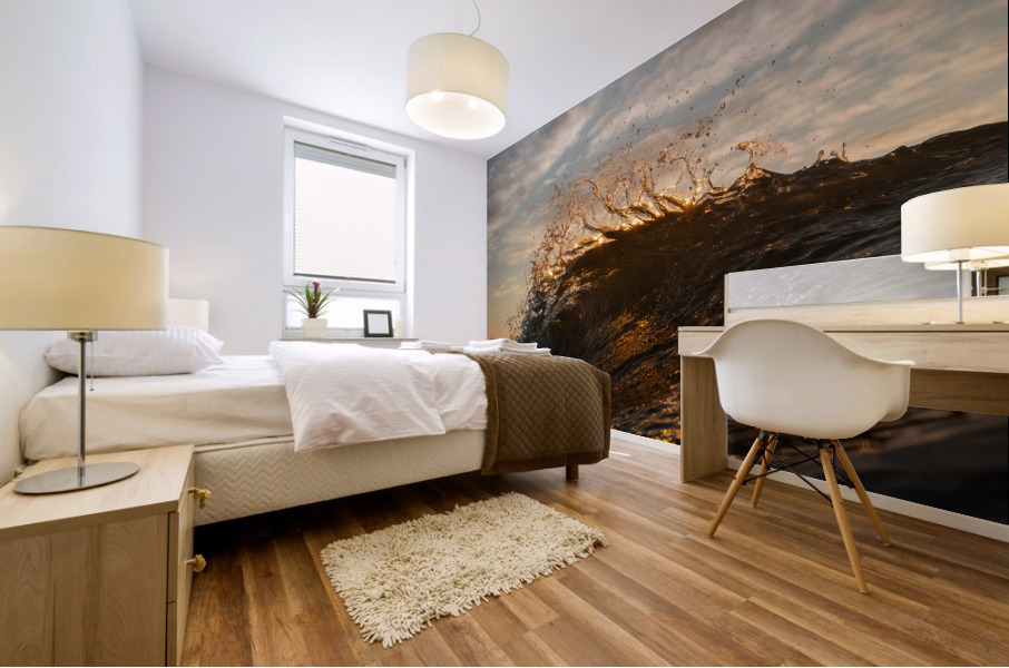 Feather Mural print