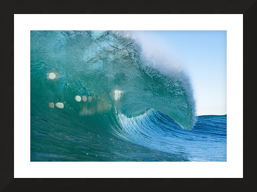 Fuzzy Picture Frame print